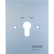 Металлическая крышка, 125 х 100 мм, 4.28 WU G