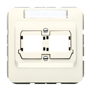 Kрышка (креплением шурупами) с полем для надписи 6 x 37 мм, 569-21 ACS