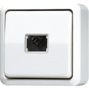 1-gang push-button 10 A / 250 V ~ (without lens), 633 A WW