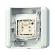 KNX кнопка с BCU, нейтральное положение, 8471.02 LED W