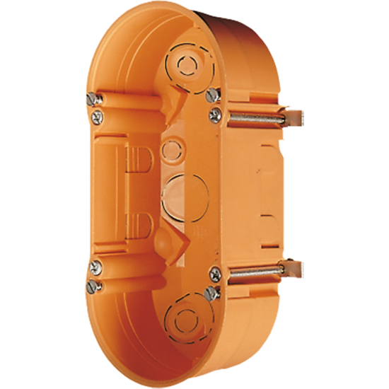 Монтажная коробка для полых стен, 2 группы, 9062-02