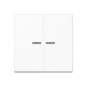 KNX RF кнопка, 2 группы, A 10921 ST RF BF WW