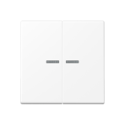 KNX RF кнопка, 2 группы, A 10921 ST RF BF WWM