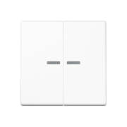 KNX RF кнопка, 2 группы, A 10921 ST RF WW