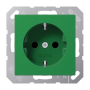 SCHUKO®-розетка 16 A / 250 B ~, A 1520 BF GN