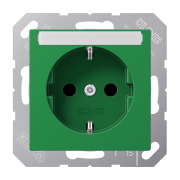 SCHUKO®-розетка 16 A / 250 B ~, A 1520 BFNA GN