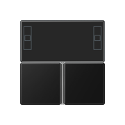 Набор накладок, A 4093 TSA SWM