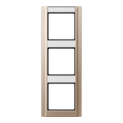 Рамка с полем для надписи 17 x 54 мм и 13 x 54 мм для вертикальной установки, A 583 NA CH