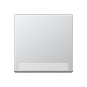 Kлавиша с полем для надписи 6 x 46 мм, A 590 BF NA AL