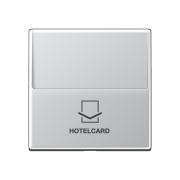 Накладка карточного выключателя (без механизма), A 590 CARD AL