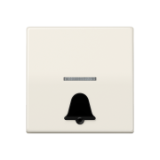 Безбарьерная среда Kлавиша с рельефным символом «звонок» и окошком, ABAS 591 K1KO5