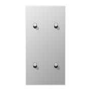 Центральная плата с тумблером «цилиндр», AL 12-25 R 0