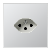 1-gang socket, Swiss system, type 13, AL 1520-13 SEV