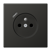 Розетка, франко-бельгийской системы, c USB зарядным устройством, AL 1520 F-18 C AN-L