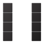 Набор накладок 4 группы, AL 2504 TSA D