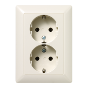 2-gang SCHUKO® socket 16 A / 250 V ~, AS 5020 KIU