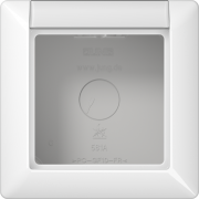 Surface cap, 1-gang, AS 581 ANA WW