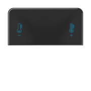 Накладка с символом температуры, CD 409 T