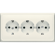 SCHUKO®-розетка для кабельных каналов 16 A / 250 B ~, CD 523