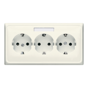 SCHUKO®-розетка для кабельных каналов 16 A / 250 B ~, CD 523 NA