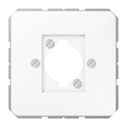 Centre plate for XLR connector (P Series), CD 568 WW