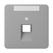 Kрышка с полем для надписи 6 x 37 мм, CD 569-1 NAUA GR