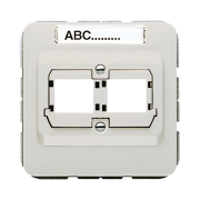 Kрышка (креплением шурупами) с полем для надписи 6 x 37 мм, CD 569-21 ACS LG