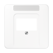 Kрышка (креплением шурупами) с полем для надписи 6 x 37 мм, CD 569 TNA WW