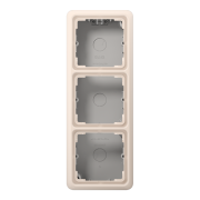 Surface cap, 3-gang, CD 583 A W