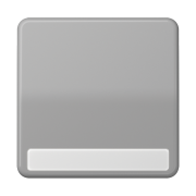 Kлавиша с полем для надписи 9 х 58 мм, CD 590 NA GR