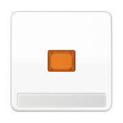 Клавиша с большим окошком и с полем для надписи 9 x 58 мм, CD 590 NAKO WW