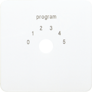 Kрышка для переключателя программ (0 – 5):, CD 594-9 WW