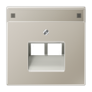 Плата с полем для надписи 12 x 55 мм, ES 2969-2 NAUA