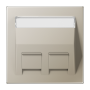 Kрышка с полем для надписи 9 x 51 мм, ES 569-30 BF PL-L