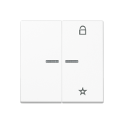 eNet кнопка, универсальная, 1 группа, FM A 1701 BF WWM