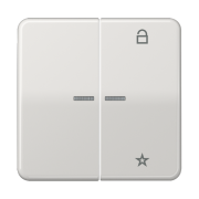 eNet кнопка, универсальная, 1 группа, FM CD 1701 LG