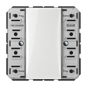 Настенный «плоский» пульт управления eNet, 2 группы, FM CD 5002 M