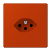 1-gang socket, Swiss system, type 13, LC 1520-13-4320A