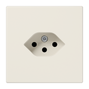 1-gang socket, Swiss system, type 13, LS 1520-13 SEV