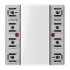 KNX кнопочный модуль универсальный, 4 группы, LS 5094 TSM