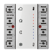 KNX комнатный контроллер, 2 группы, LS 5178 TSM