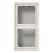 Surface cap, 2-gang, LS 582 A W