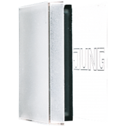 Plastic cover with paper inlay, LS 990 NA GL PL