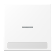 Клавиша с окошком и с полем для надписи 9 x 58 мм, LS 990 NAKO5 WWM