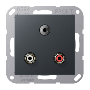 Cinch Audio (RCA) / Stereo Jack (TRS 3.5 mm), MA A 1011 ANM