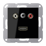 Cinch Audio (RCA) / Stereo Jack (TRS 3.5 mm) / HDMI, MA A 1082 SW