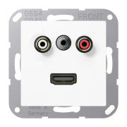 Cinch Audio (RCA) / Stereo Jack (TRS 3.5 mm) / HDMI, MA A 1082 WW