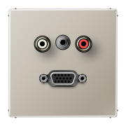 Cinch Audio (RCA) / Stereo Jack (TRS 3.5 mm) / VGA, MA ES 1072