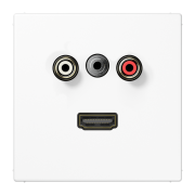 Cinch Audio (RCA) / Stereo Jack (TRS 3.5 mm) / HDMI, MA LS 1082 WW