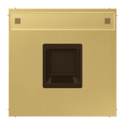 Плата (фиксация защёлкиванием) с полем для надписи 12 x 55 мм, ME 1969-15 NA WE C